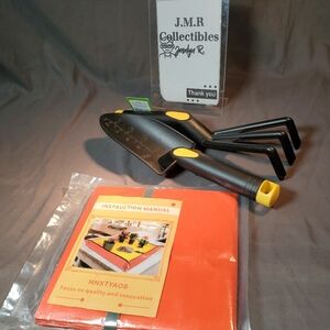 Mini Gardening Tool Set with Portable Waterproof Planting Mat – Perfect for Indo